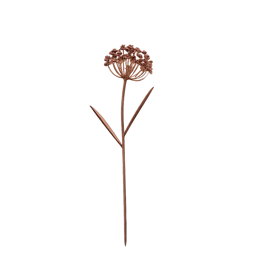Metallblume Rost – Amelie