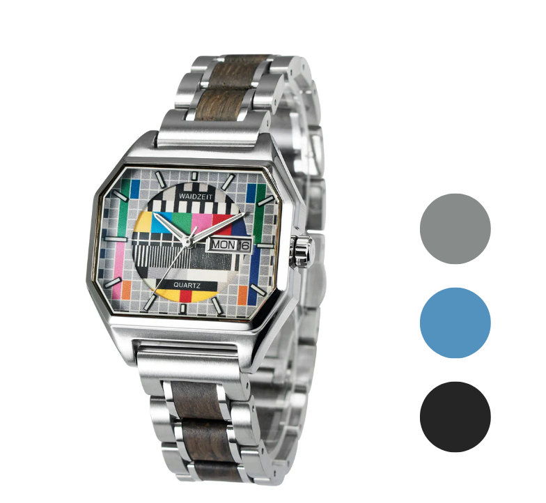 Armbanduhr Walnussholz – Sendeschluss