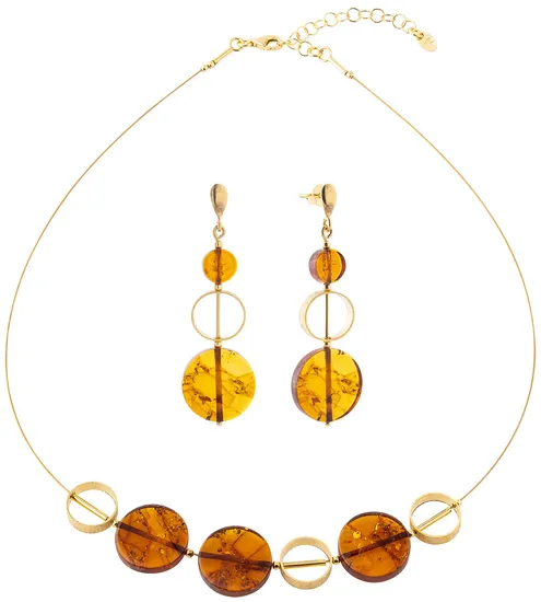 Schmuckset Bernstein Sinope 