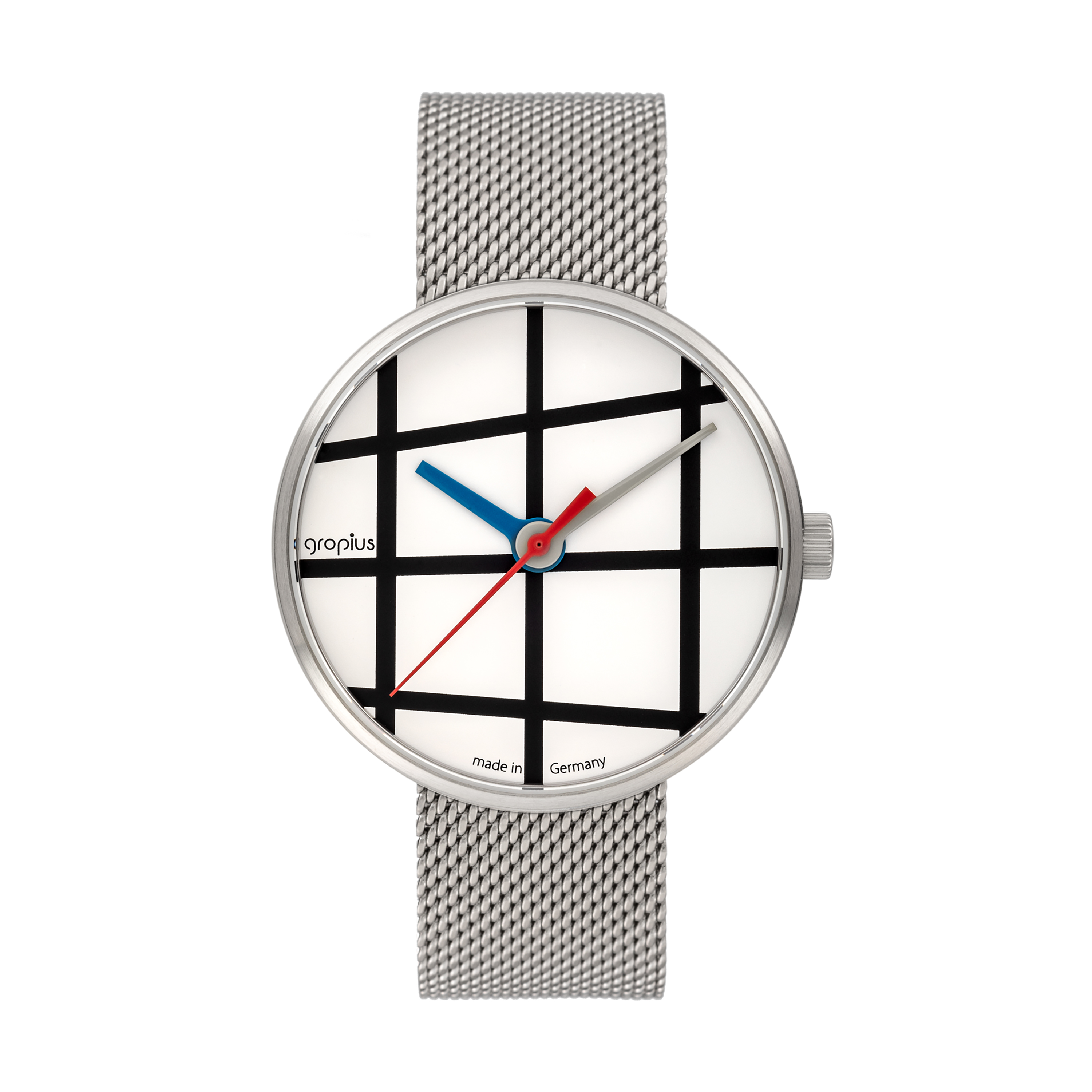 Armbanduhr Walter Gropius - Window weiß