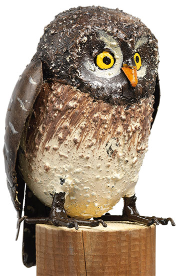 Gartenfigur Eule (ohne Sockel)