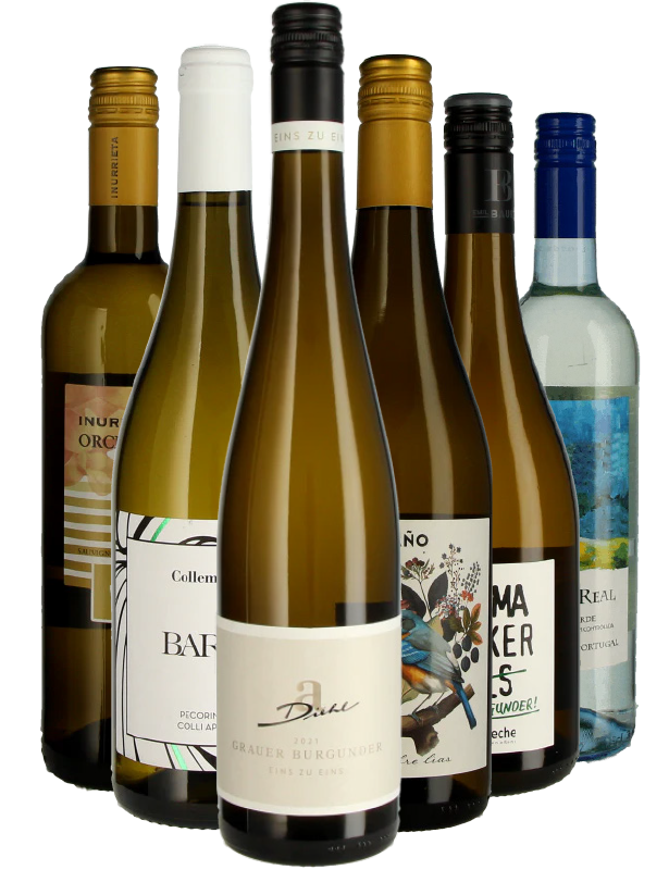 Weinabo 6er Jahrespaket – Weißwein