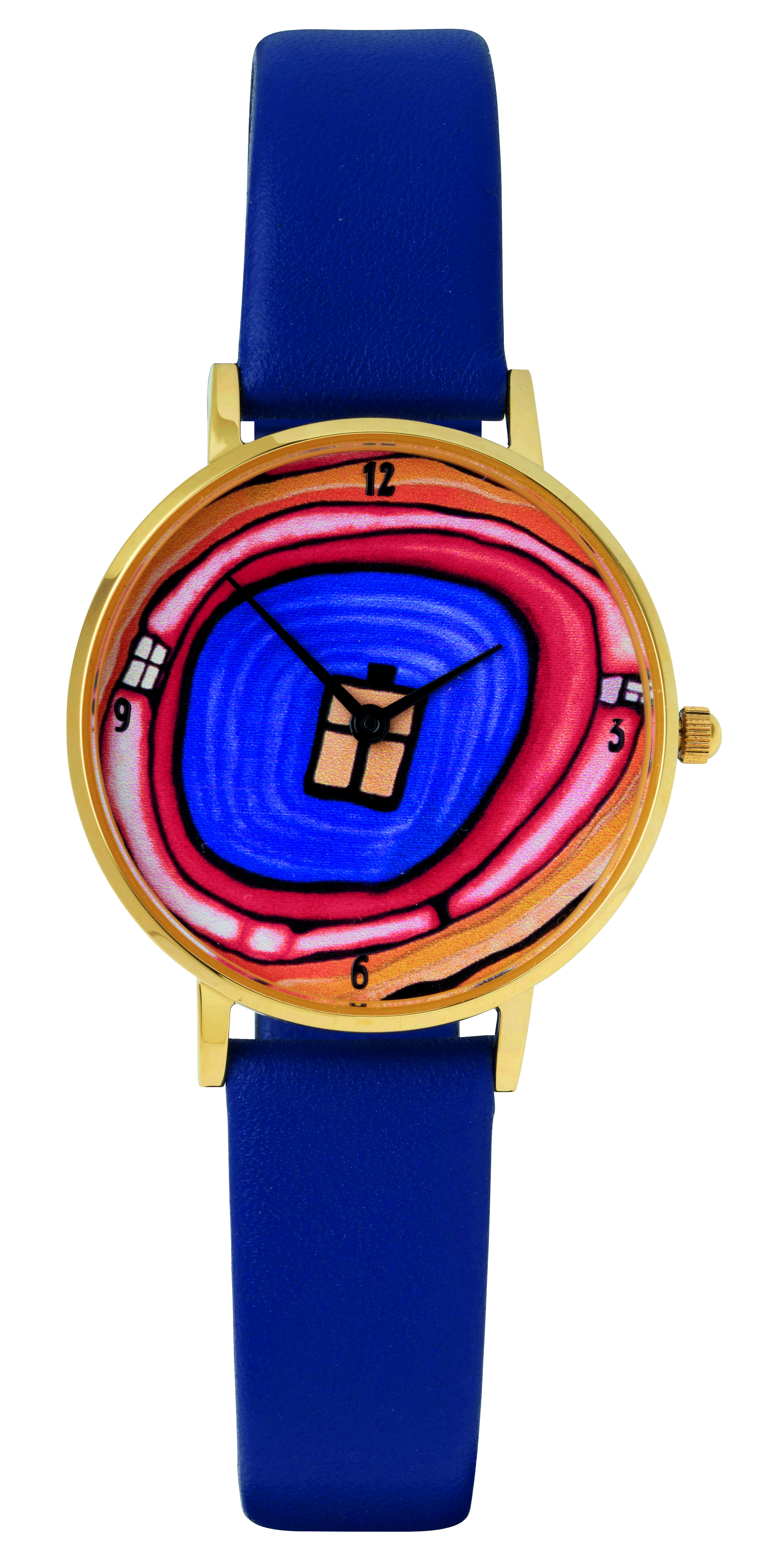 Armbanduhr - Künstler Friedensreich Hundertwasser - Zeitfinder Seelenbaum