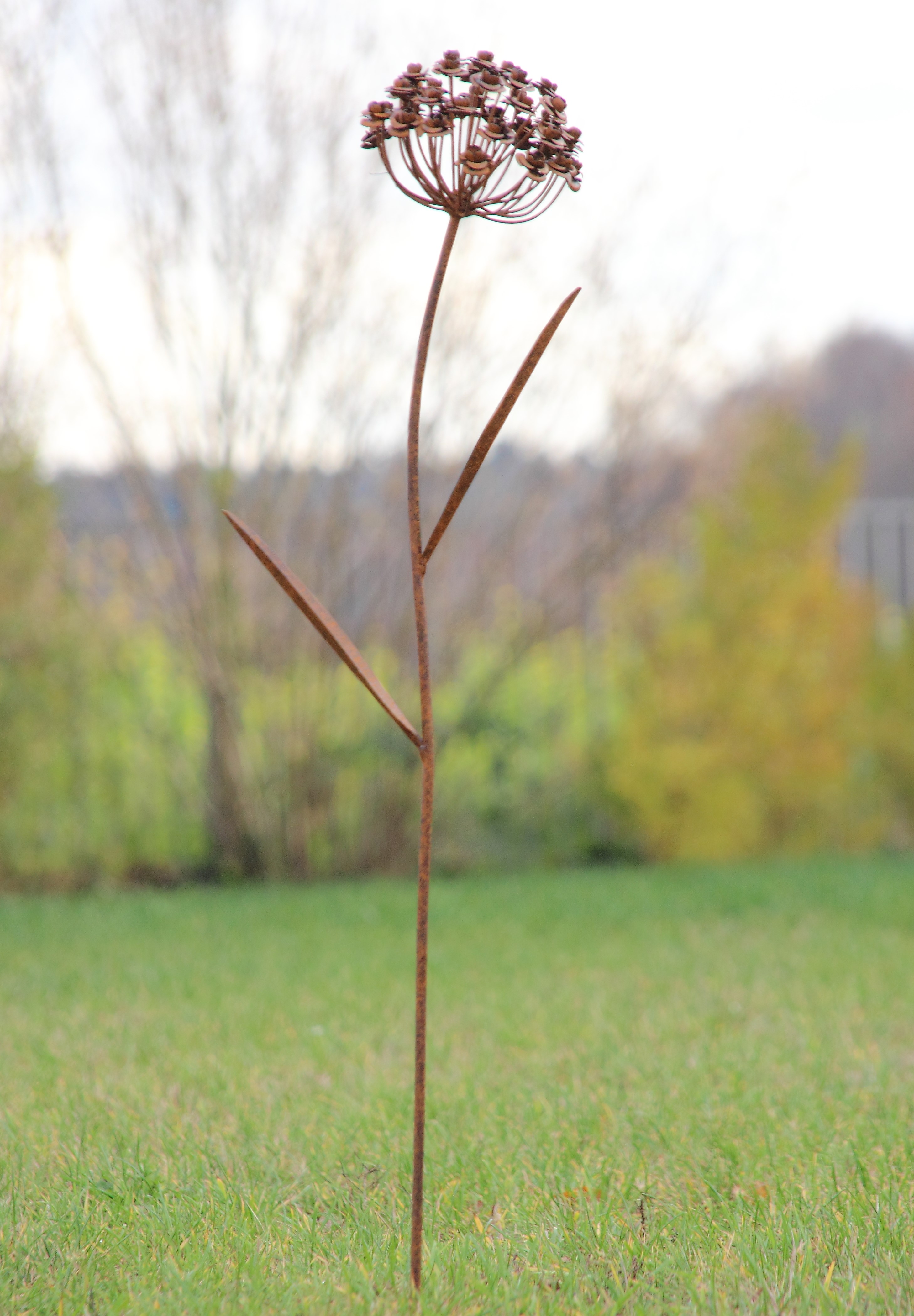 Metallblume Rost – Amelie