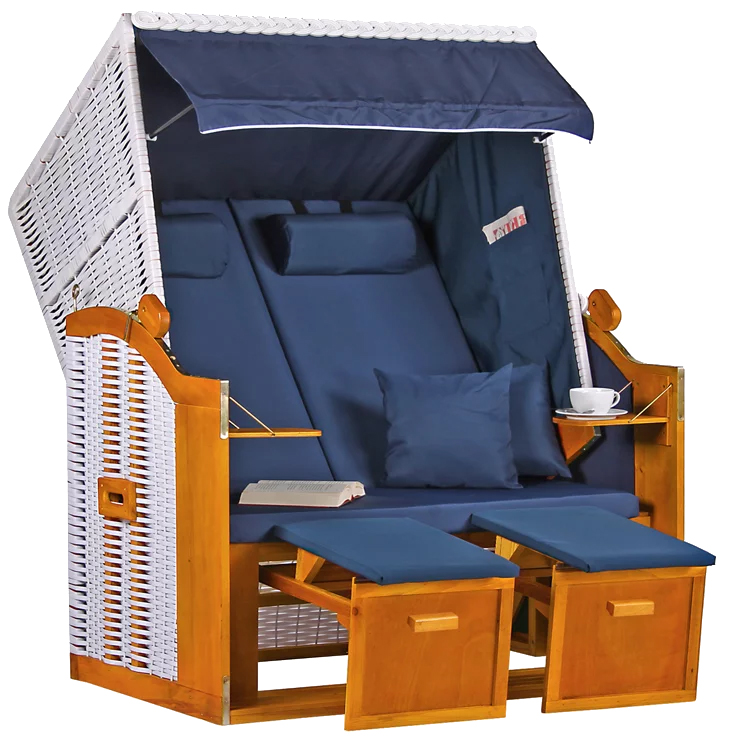 Strandkorb aus Wacholder 2-Sitzer – Meeresbrise