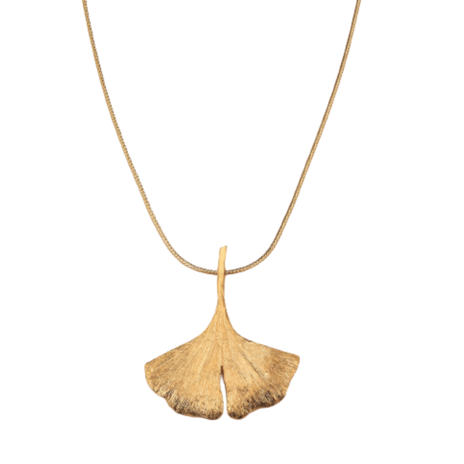 Ketten mit Ginkgo-Anhänger