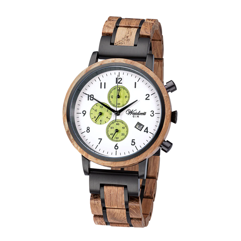 Herrenuhr Chronograph – Gin White Cucumber