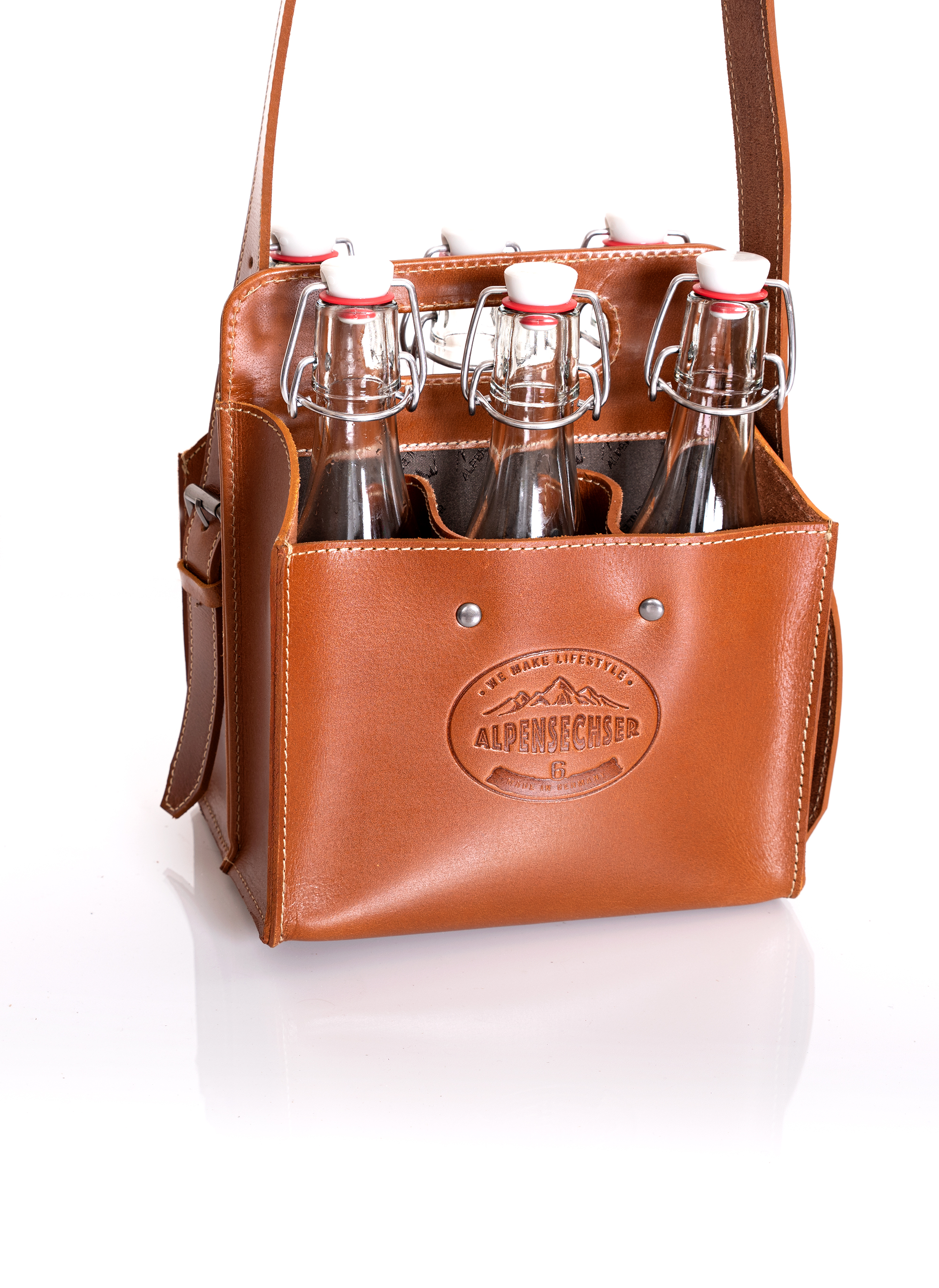 Getränkehalter "Alpensechser-Harness"