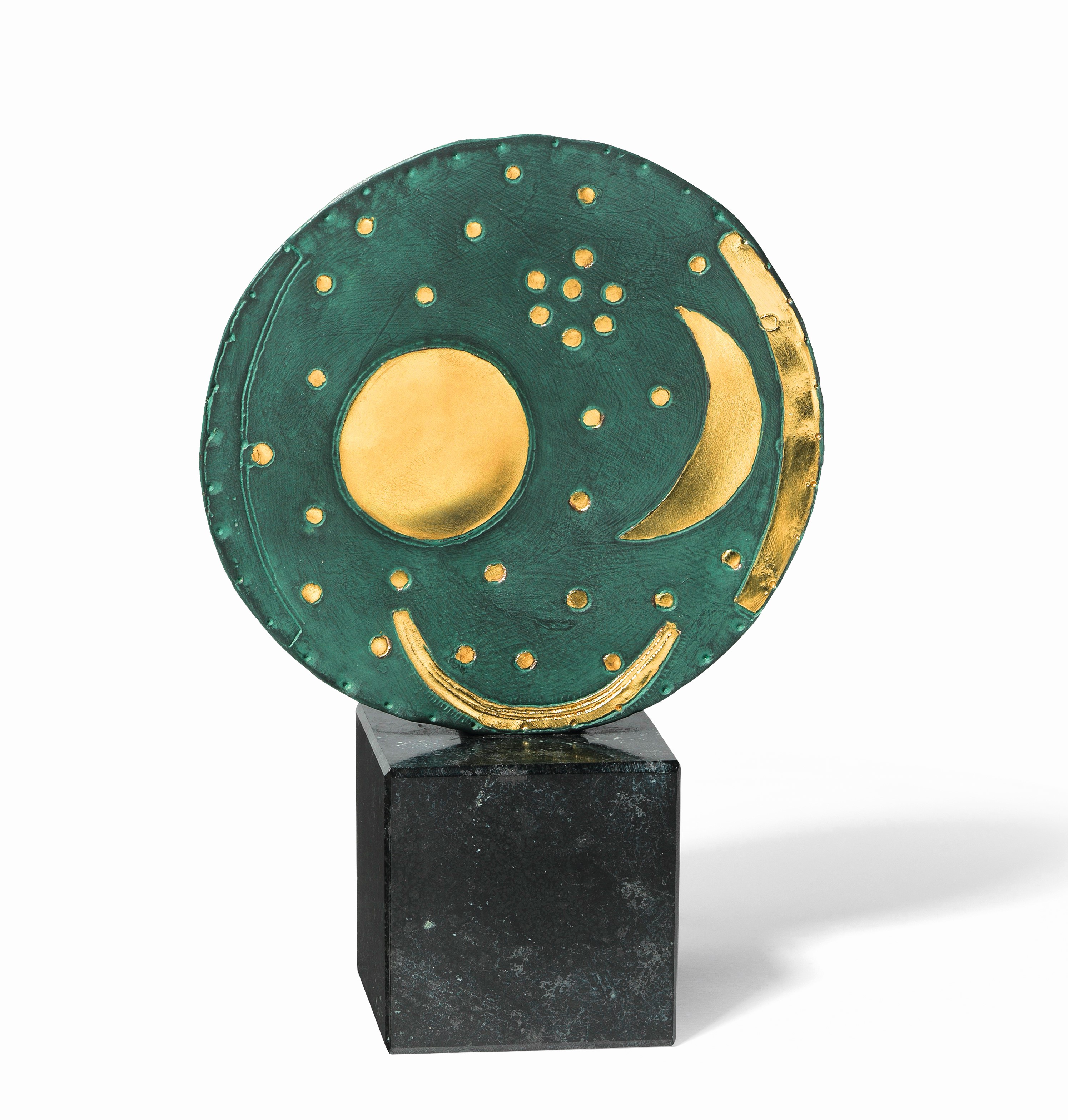 Skulptur – Himmelsscheibe von Nebra
