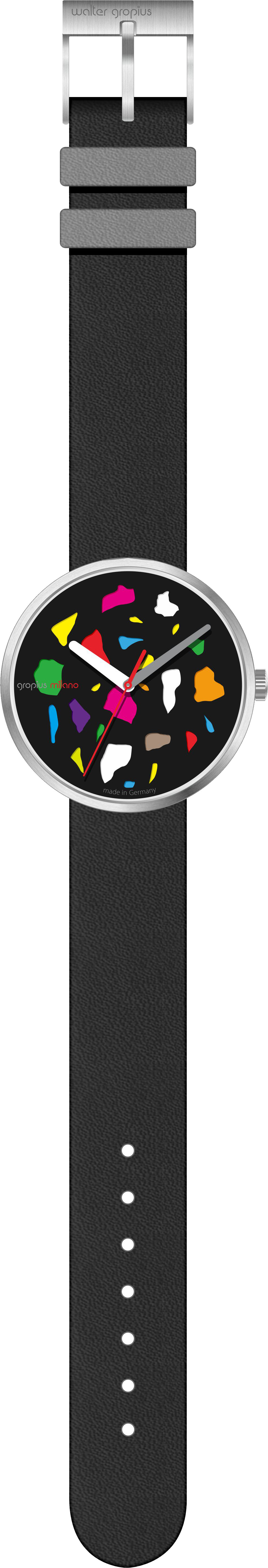 Armbanduhr Walter Gropius - Rohe Materialien