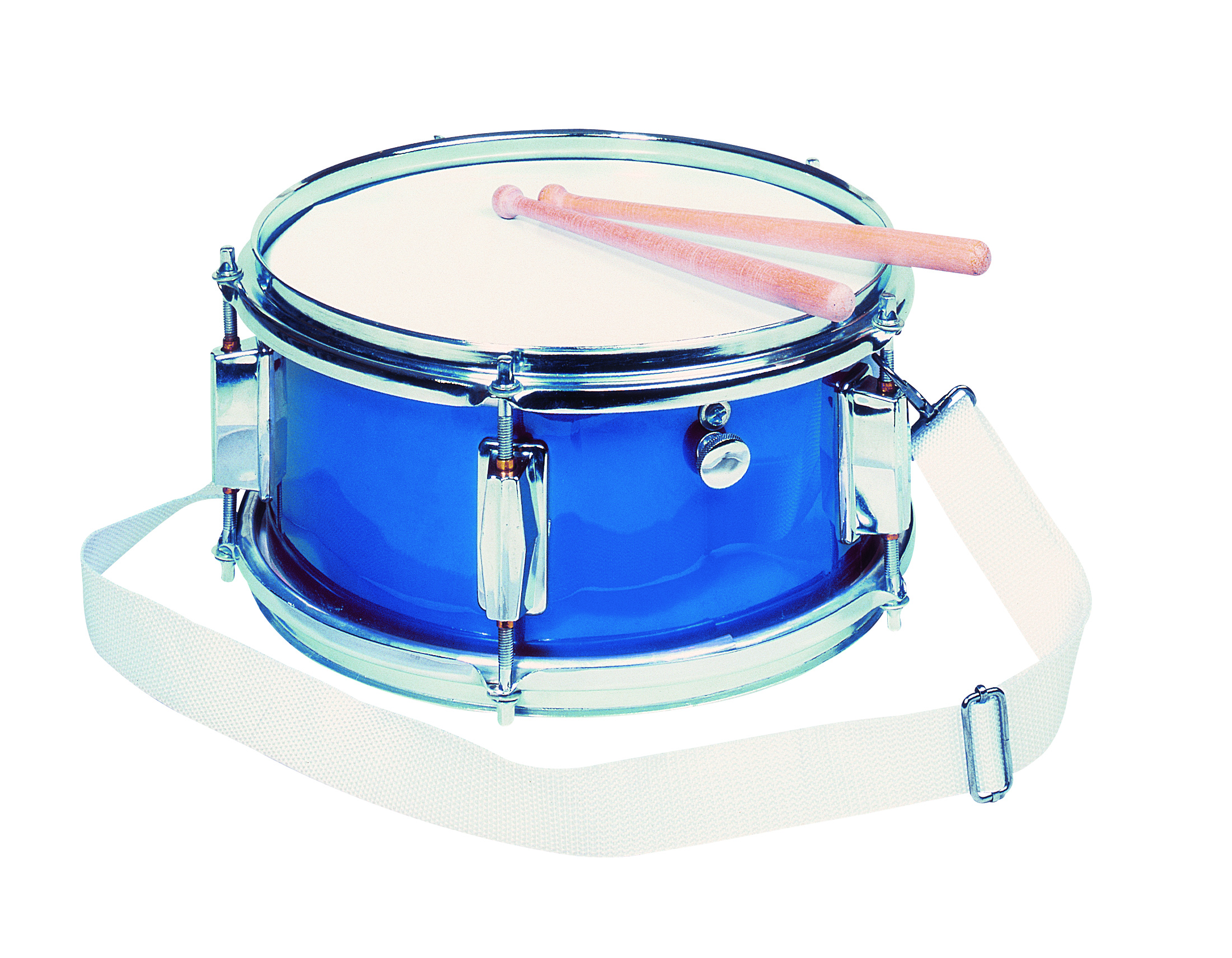 Goki Spielmannszugtrommel mit Snare blau