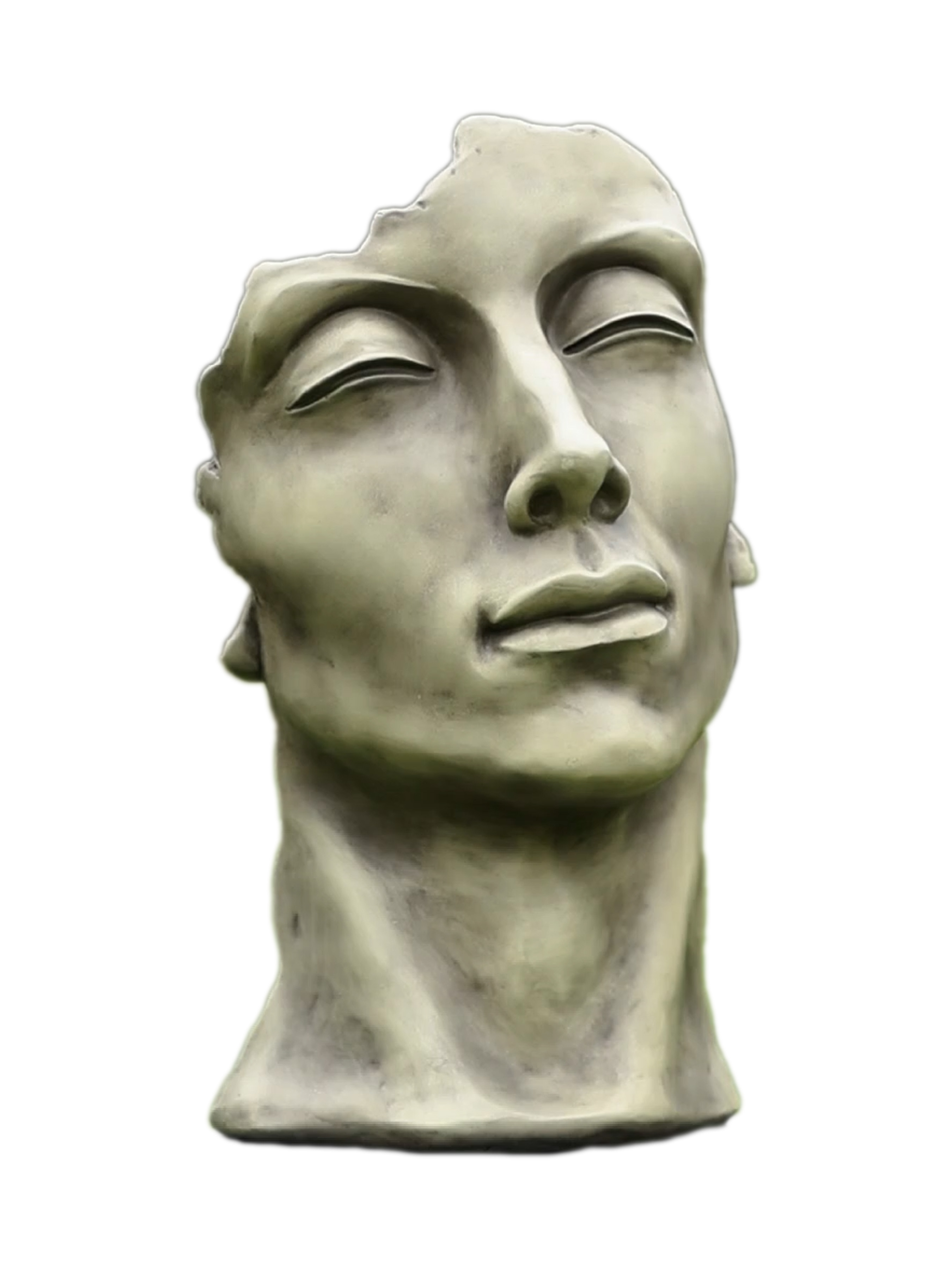Skulptur Gesicht MANN | Kunststein