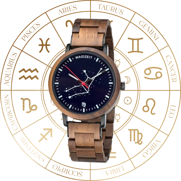 Armbanduhr Waidzeit - Sternzeichen