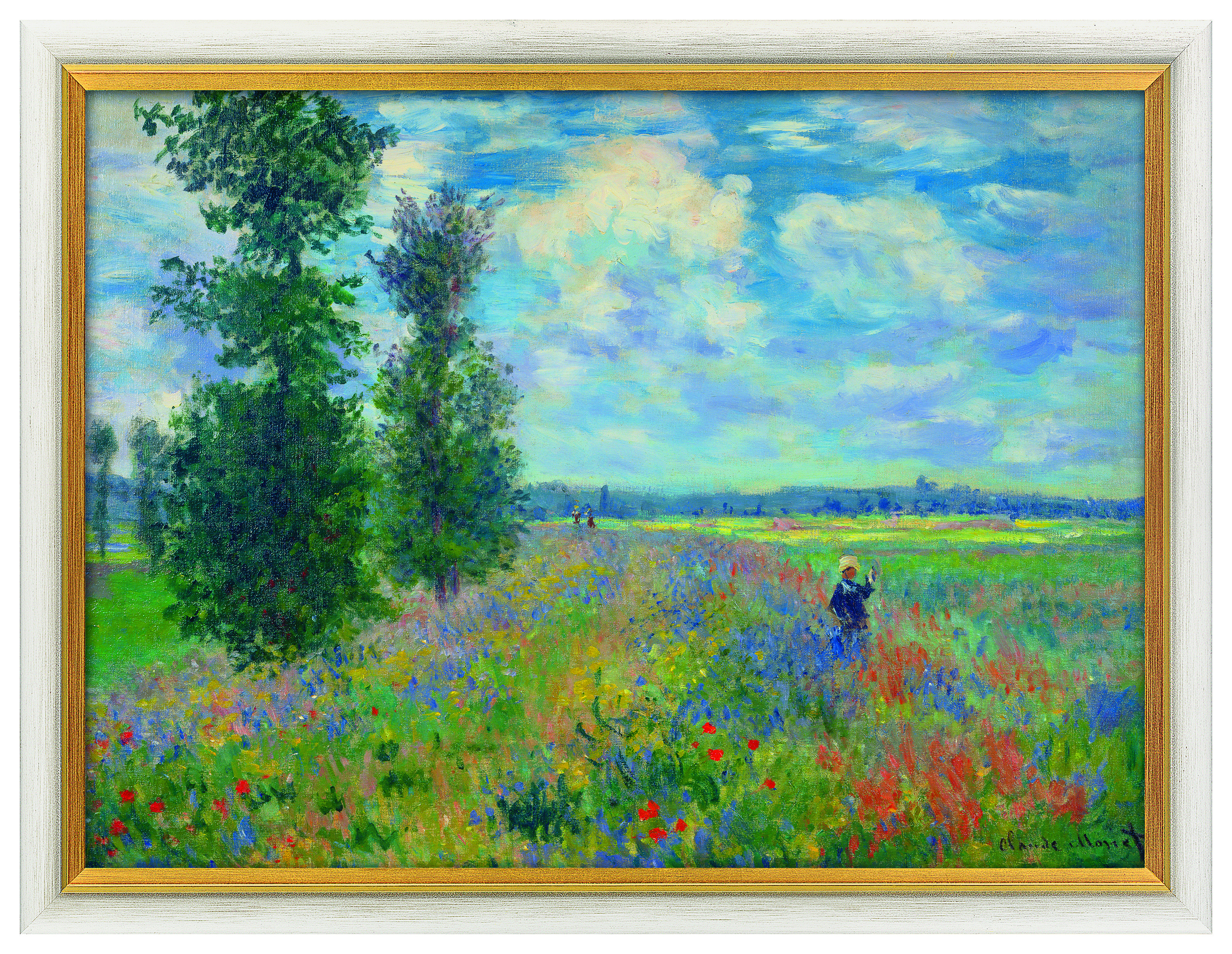 Gemälde Mohnfeld bei Argenteuil (1873) – Claude Monet