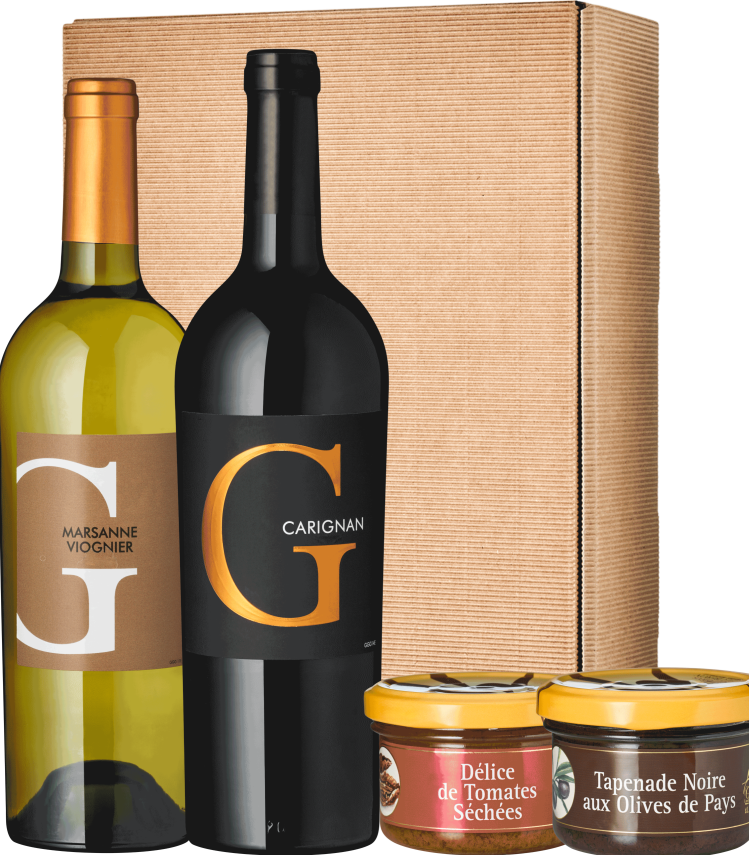 Weißwein Rotwein Geschenkset - Le Picnic