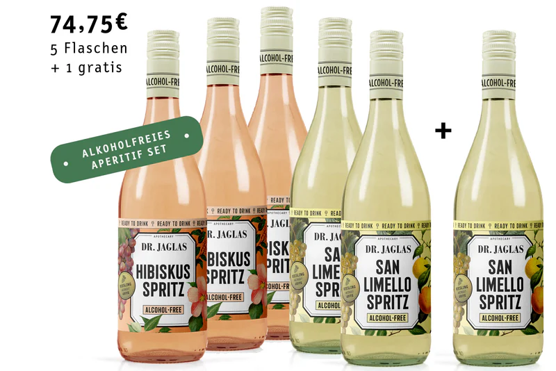 Alkoholfreie Aperitifs – San Limello & Hibiskus Spritz Set