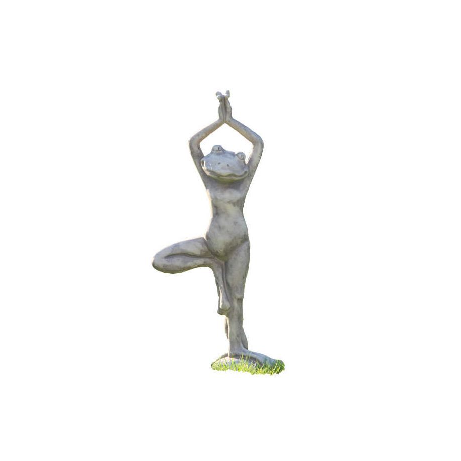 Gartenskulptur YOGA-FROSCH – Der Baum