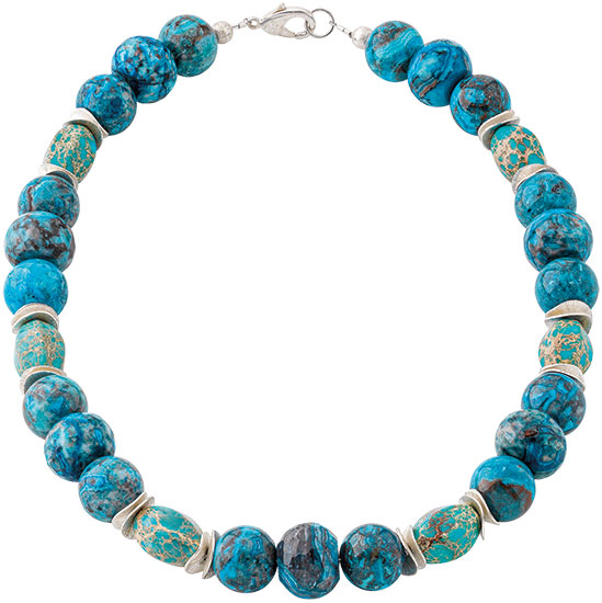 Collier Sansibar aus Perlen