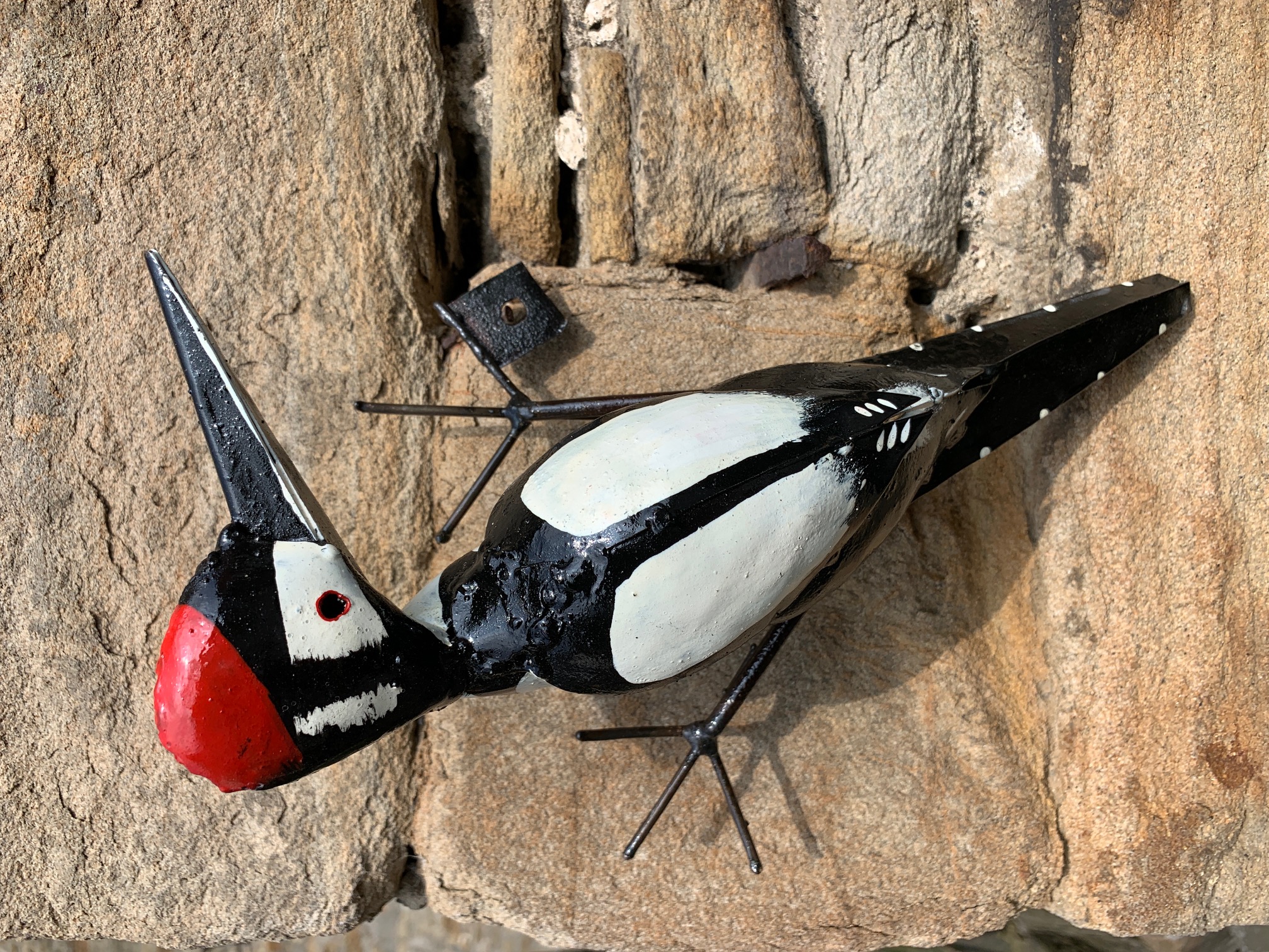  Gartenfigur Buntspecht Vogel - Wilson Bhire