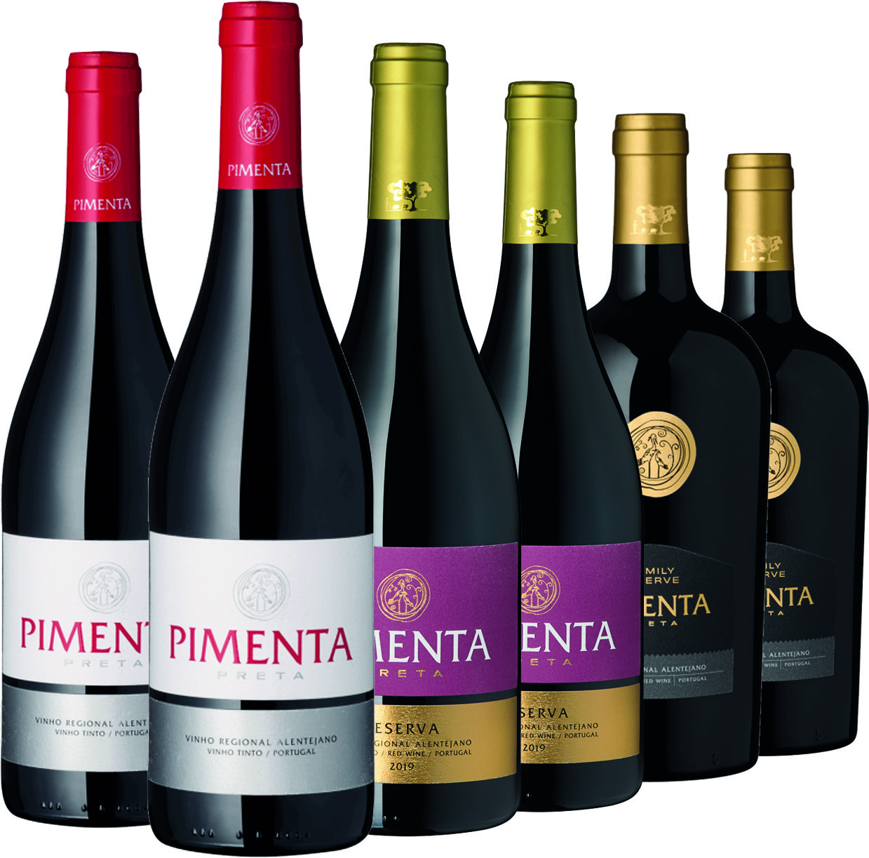 Weinpaket 6er Set - Pimenta Familie