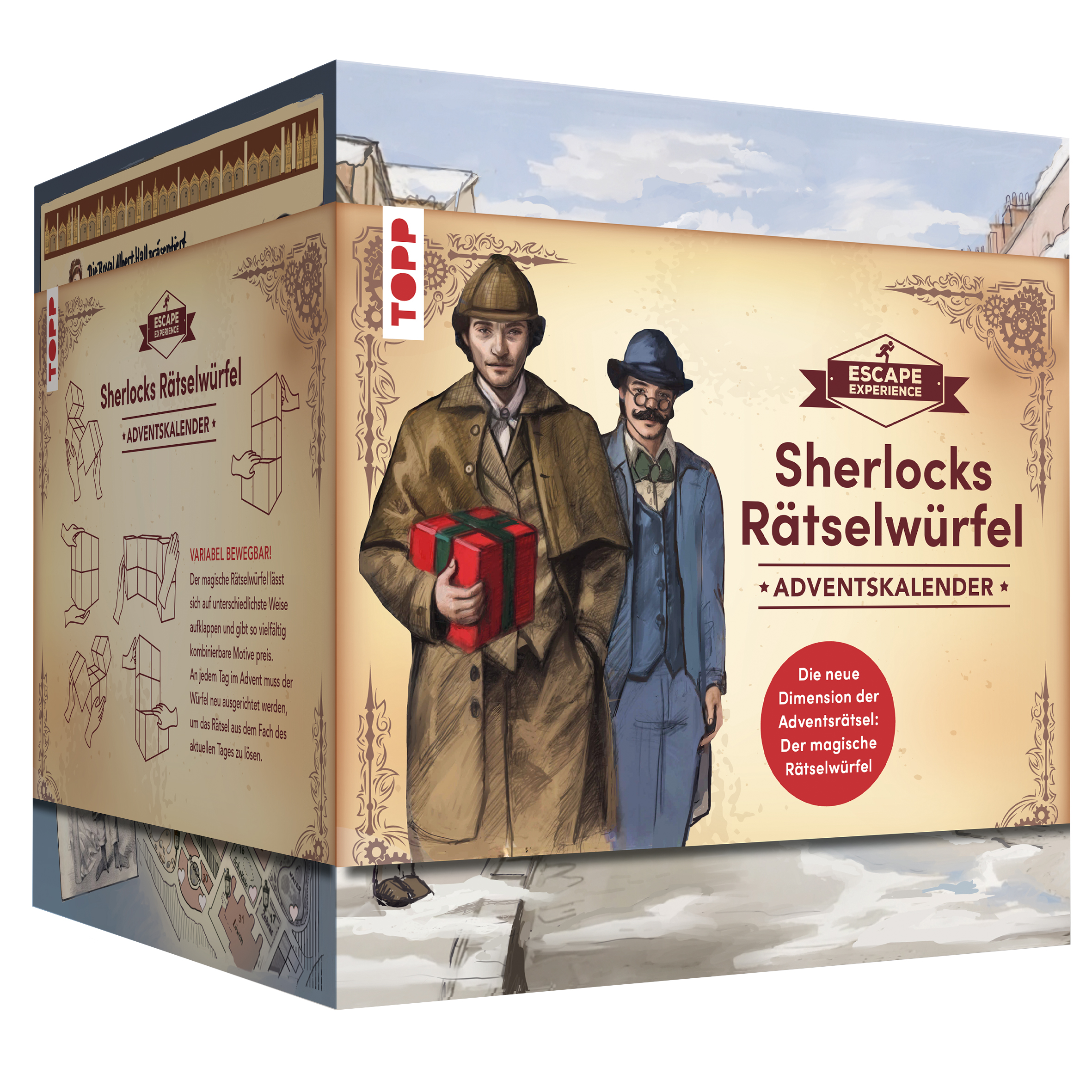 Adventskalender Escape Rätselwürfel - Sherlock Holmes 