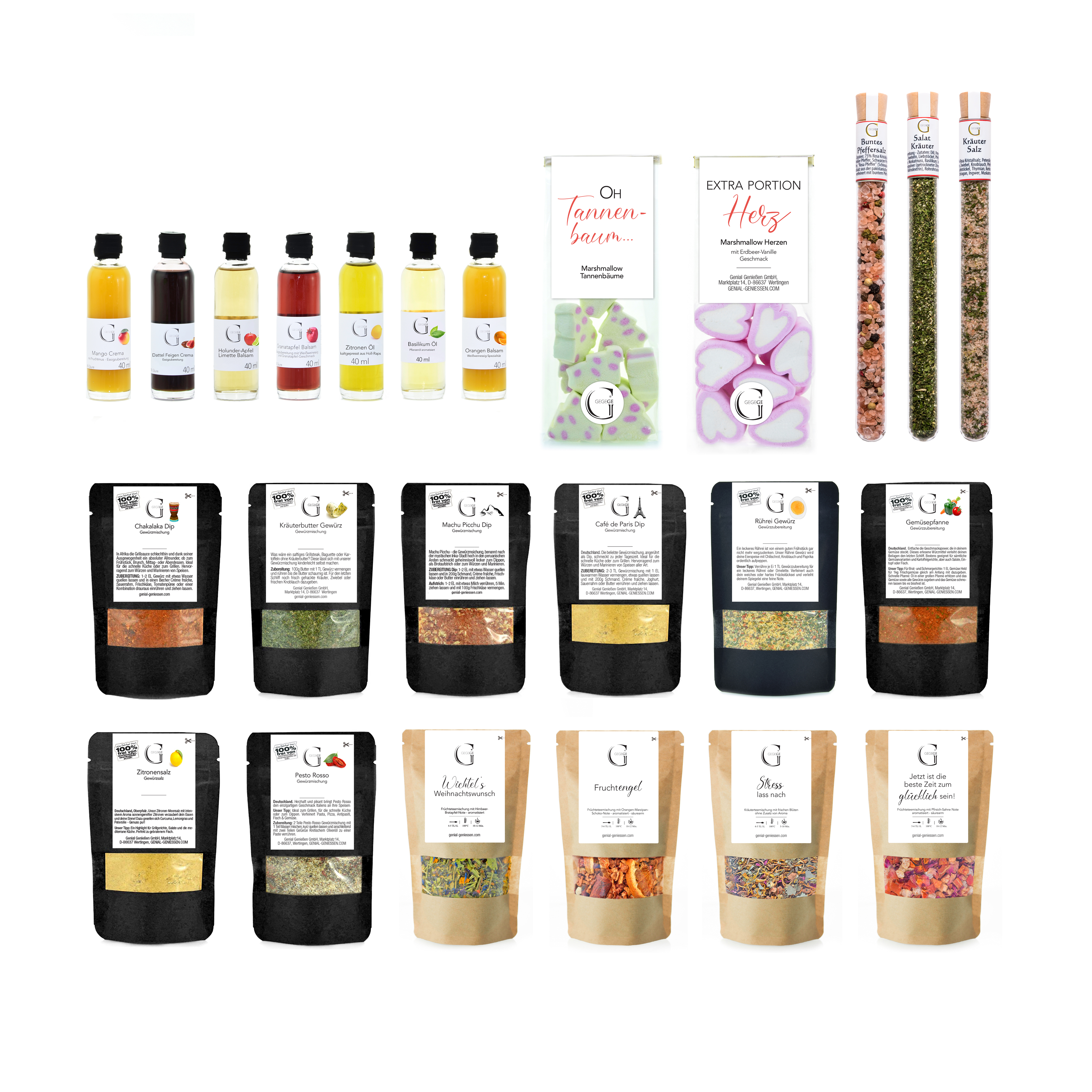 Adventskalender-Set | Kochgenüsse