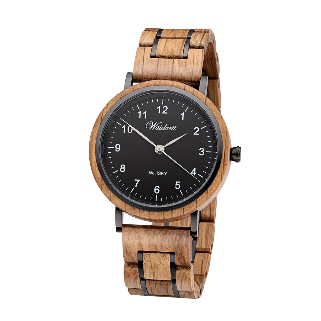 Herrenuhr Black Whiskyfass
