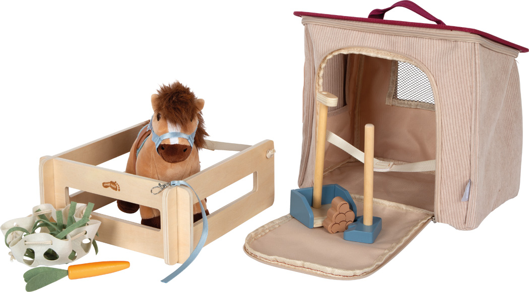 Spielset Pferd mit Stall