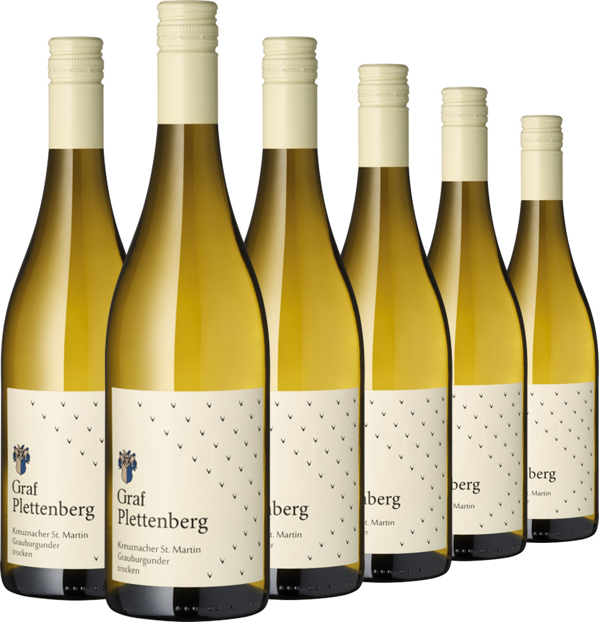 Weinpaket 6er Set - Grauburgunder Kreuznacher St. Martin