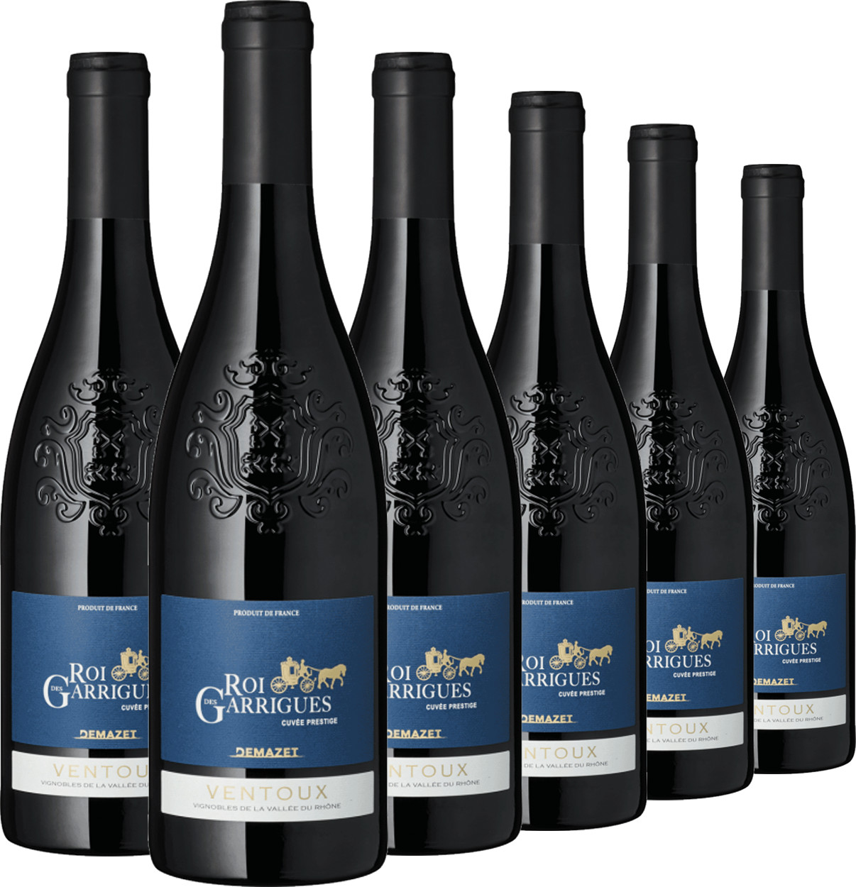 Weinpaket 6er Set - Roi des Garrigues Ventoux, Demazet