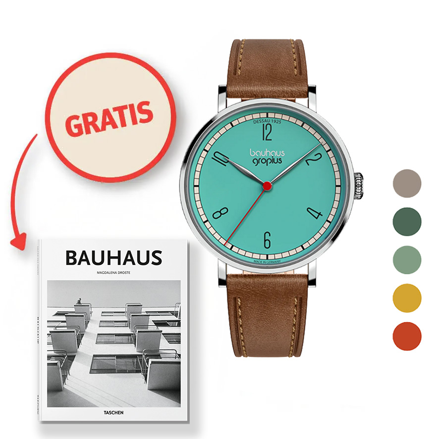 Armbanduhr Walter Gropius – Dessau 1925