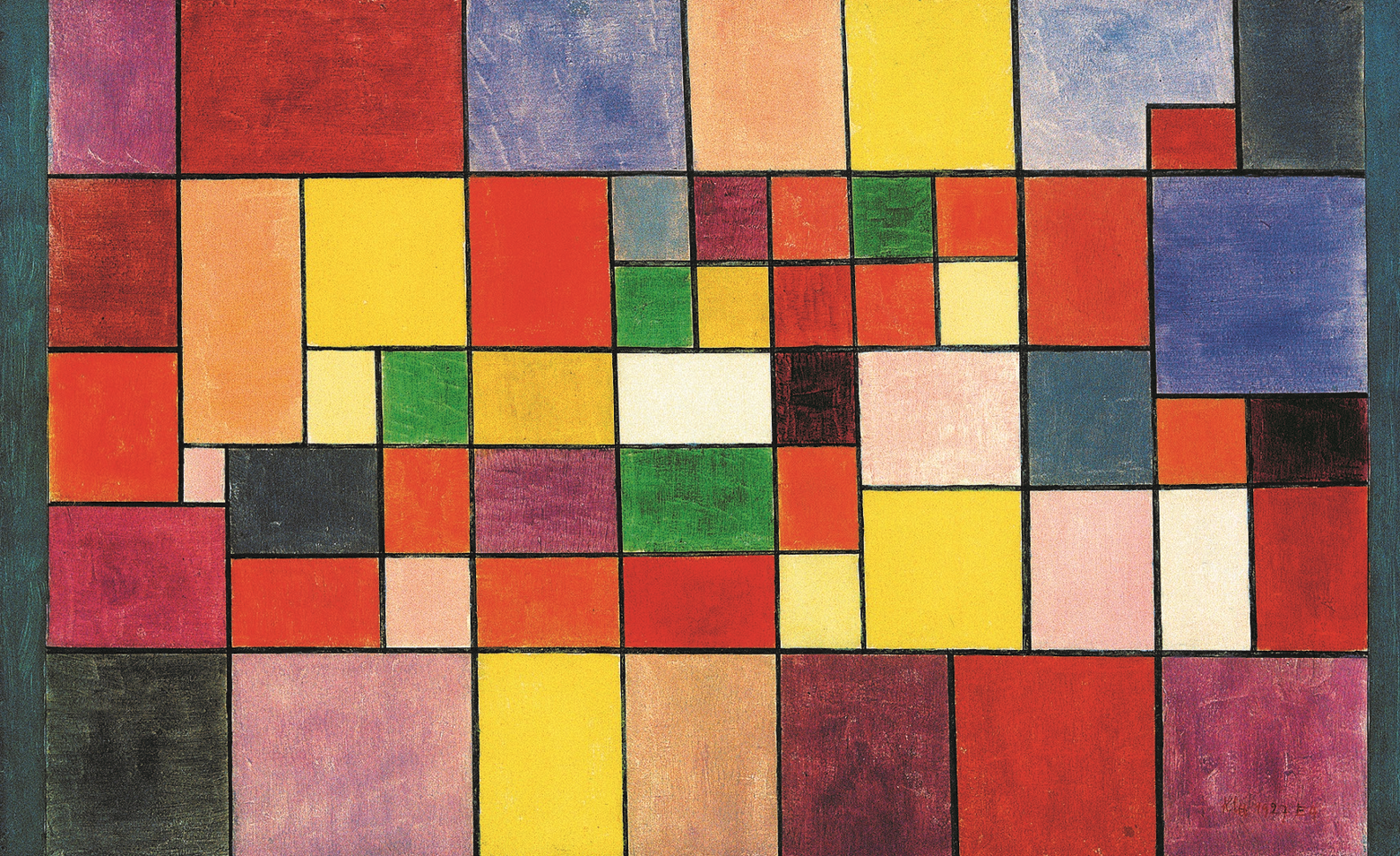 Gemälde Harmonie der nördlichen Flora – Paul Klee