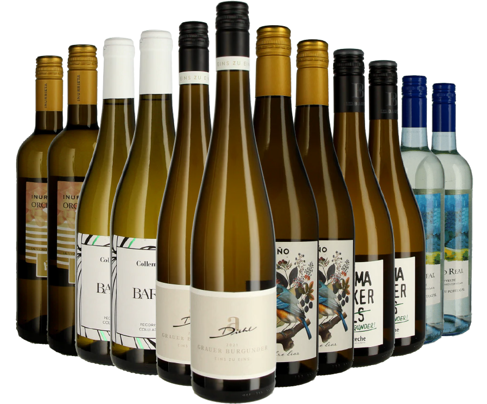 Weinabo 12er Jahrespaket – Weißwein
