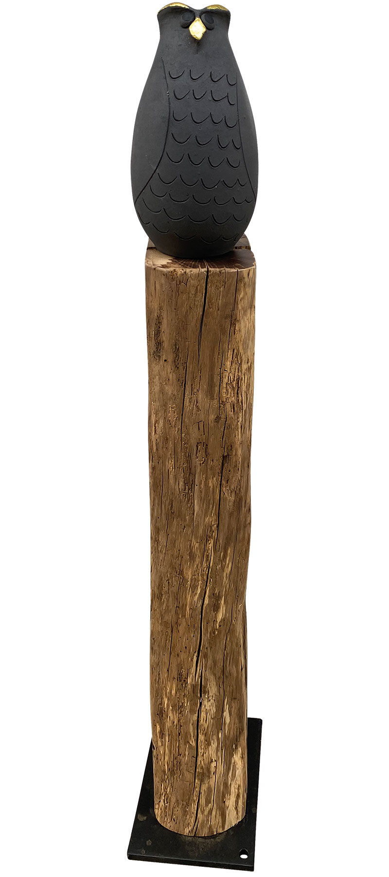 Gartenstele Hauswächter Eule - Susanne Boerner