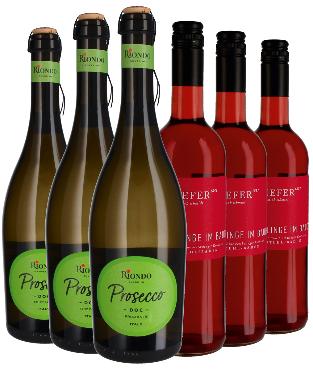 Weinpaket Weißwein & Roséwein – für sinnliche Stunden