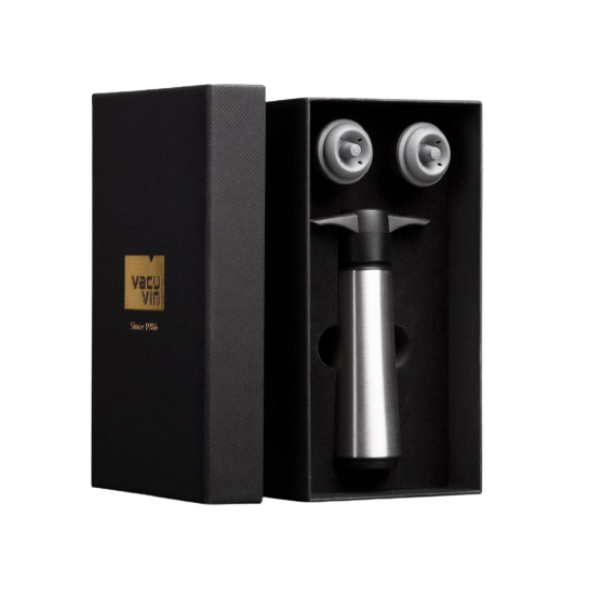 Weinpumpen-Set 3-teilig mit Geschenkbox