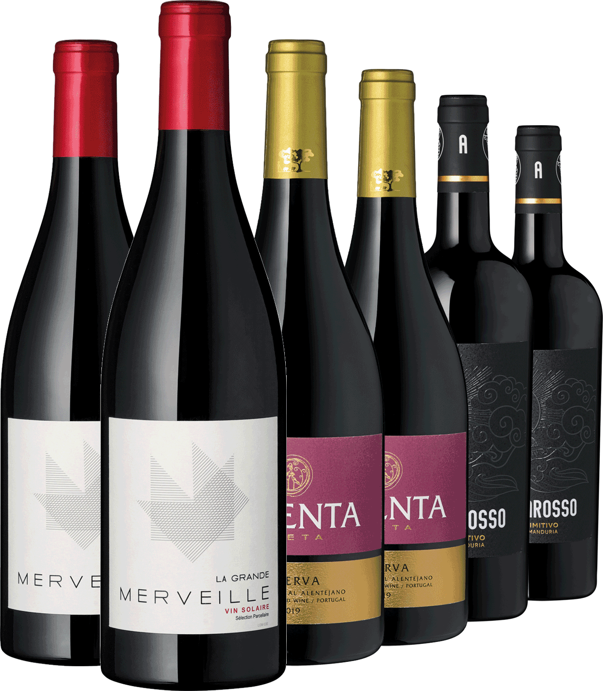 Weinpaket Rotwein Grillen Deluxe