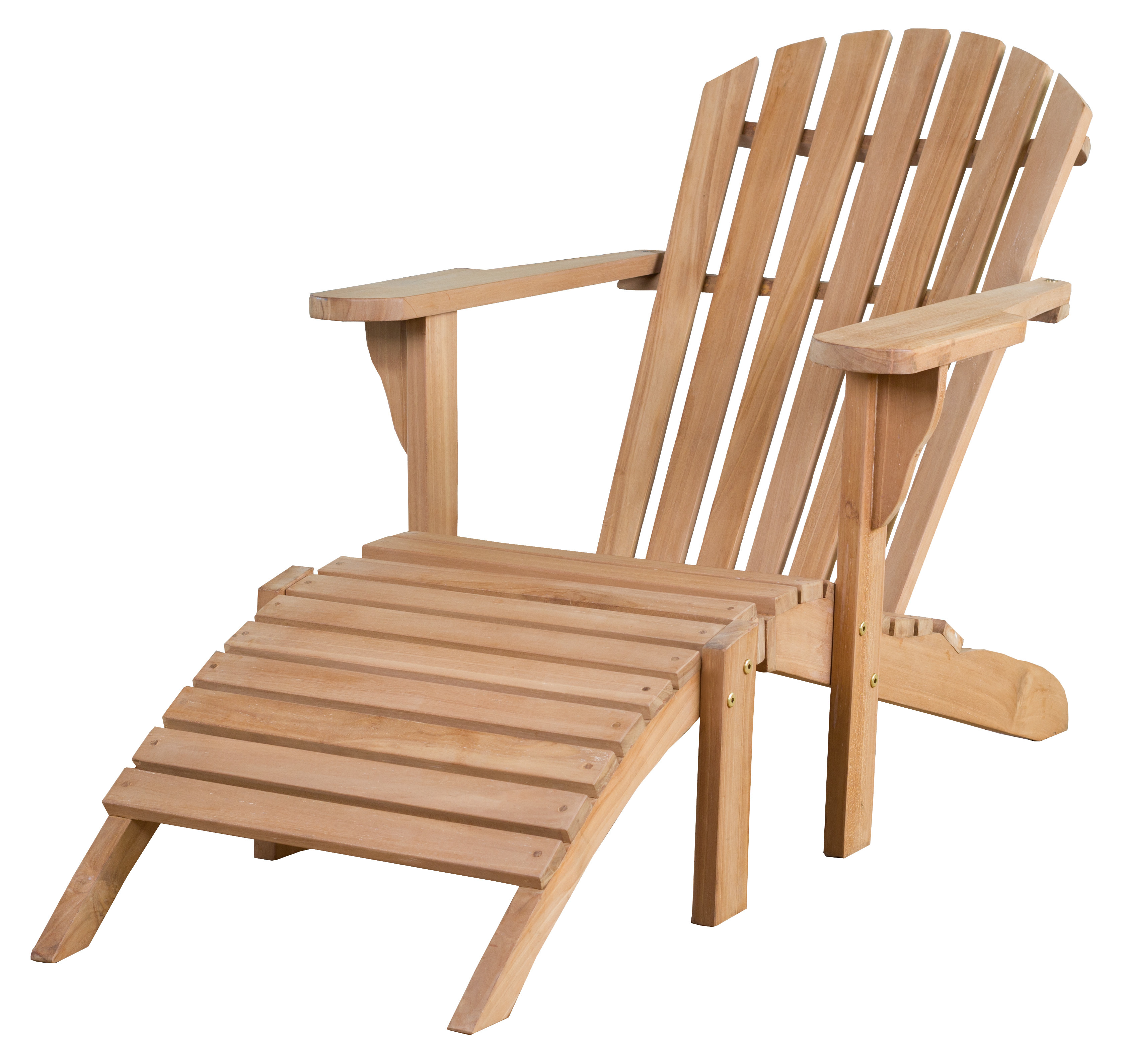 Gartenliege aus Teakholz Adirondack