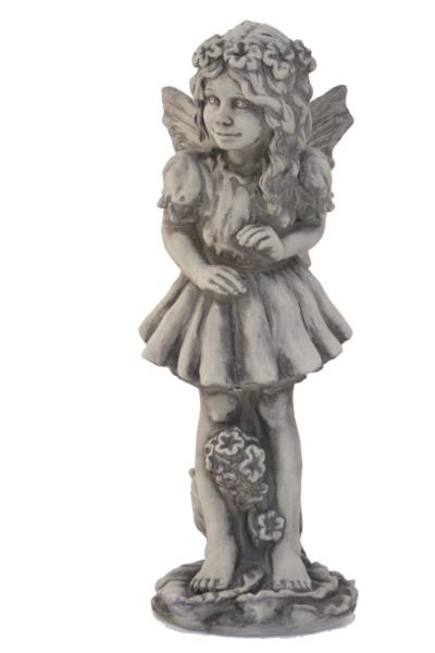 Gartenskulptur – Flower Fairy Vanilleblume