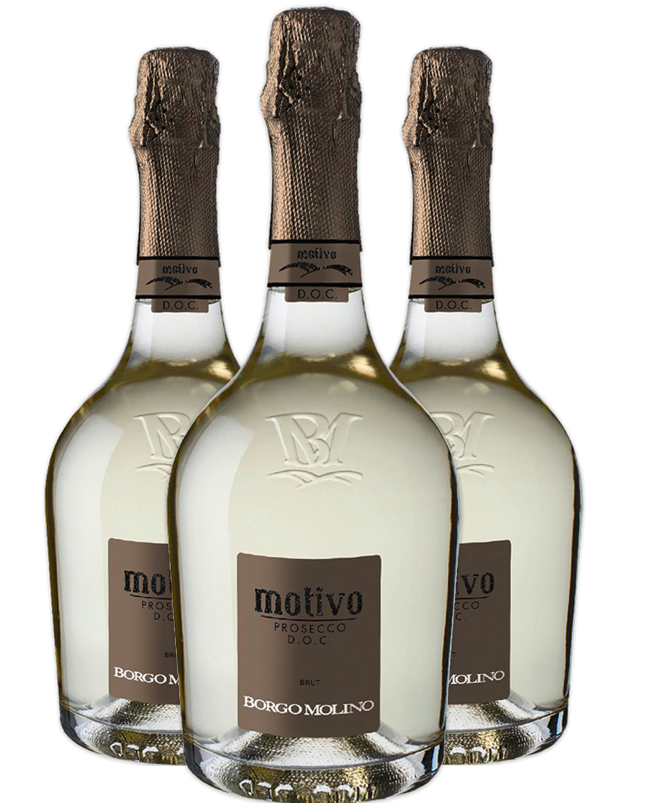Prosecco 3er Paket – Molino Motivo 