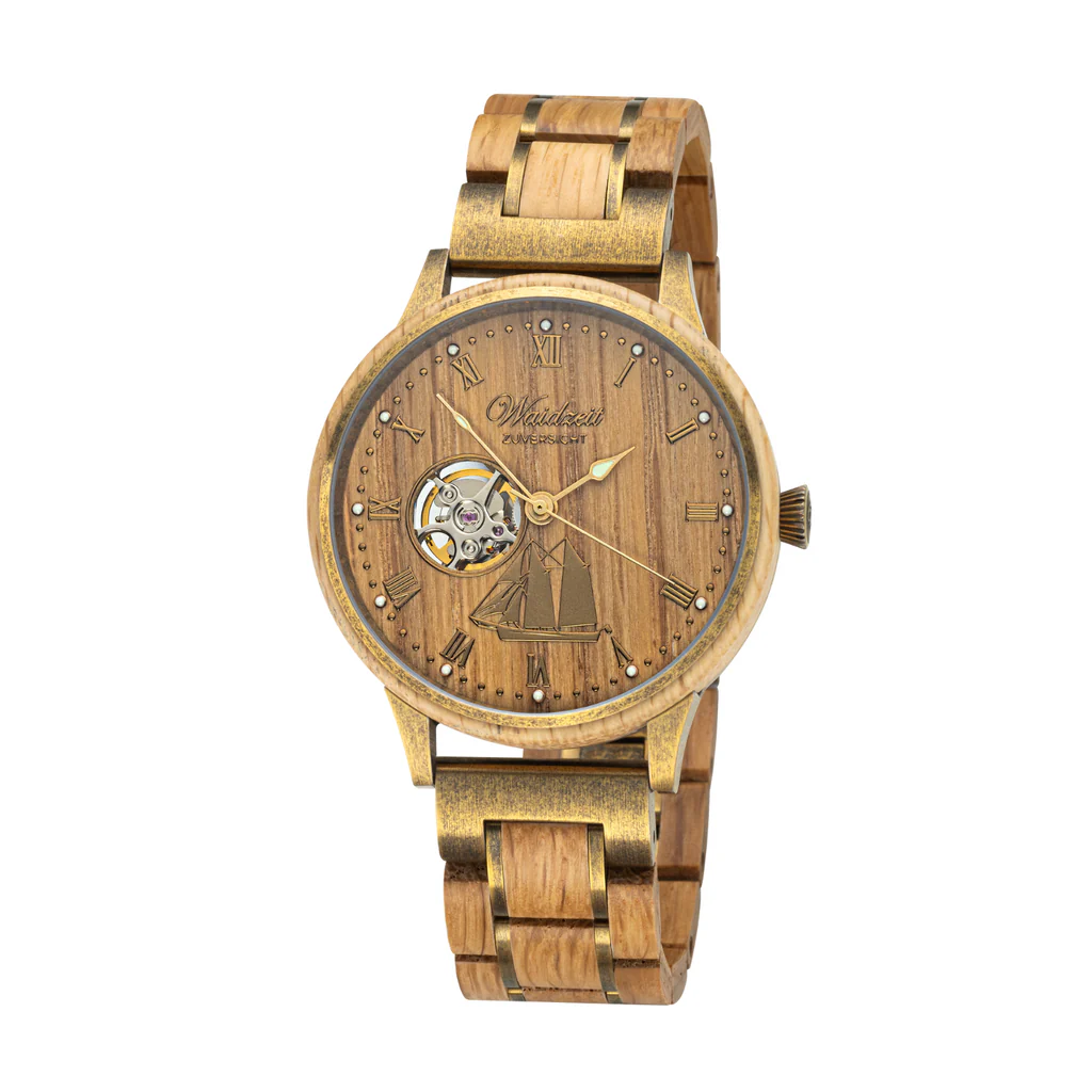 Automatikuhr Holz – Zuversicht