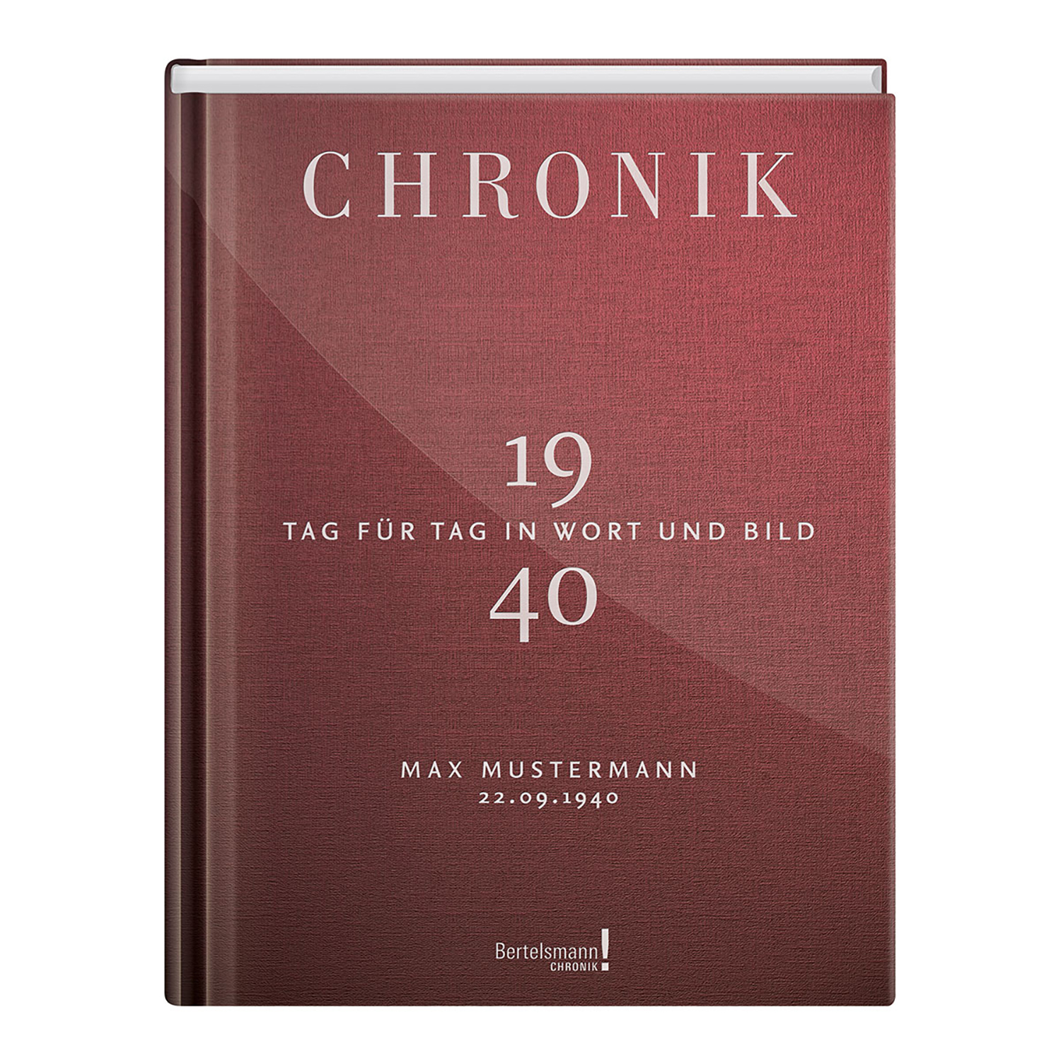 Jubiläums-Chronik – personalisierbar