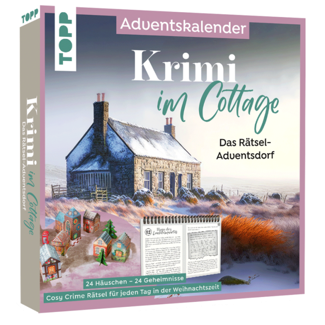 Adventskalender Krimi im Cottage - Rätsel-Story für 24 Tage