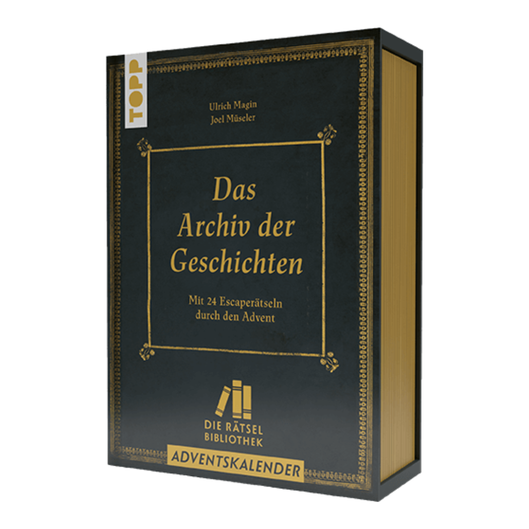 Adventskalender Das Archiv der Geschichten - Die Rätselbibliothek