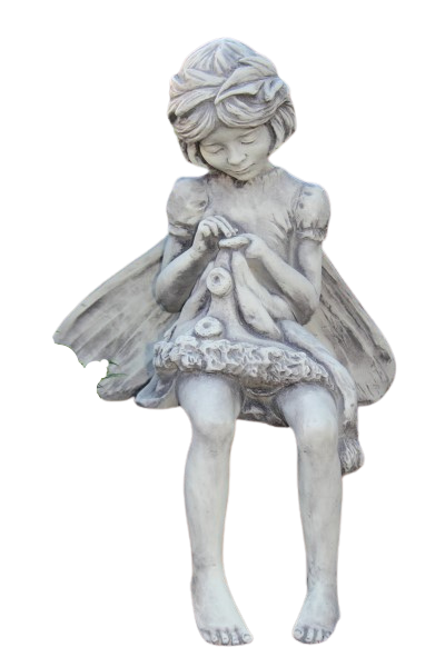 Gartenskulptur – Flower Fairy Rainfarn