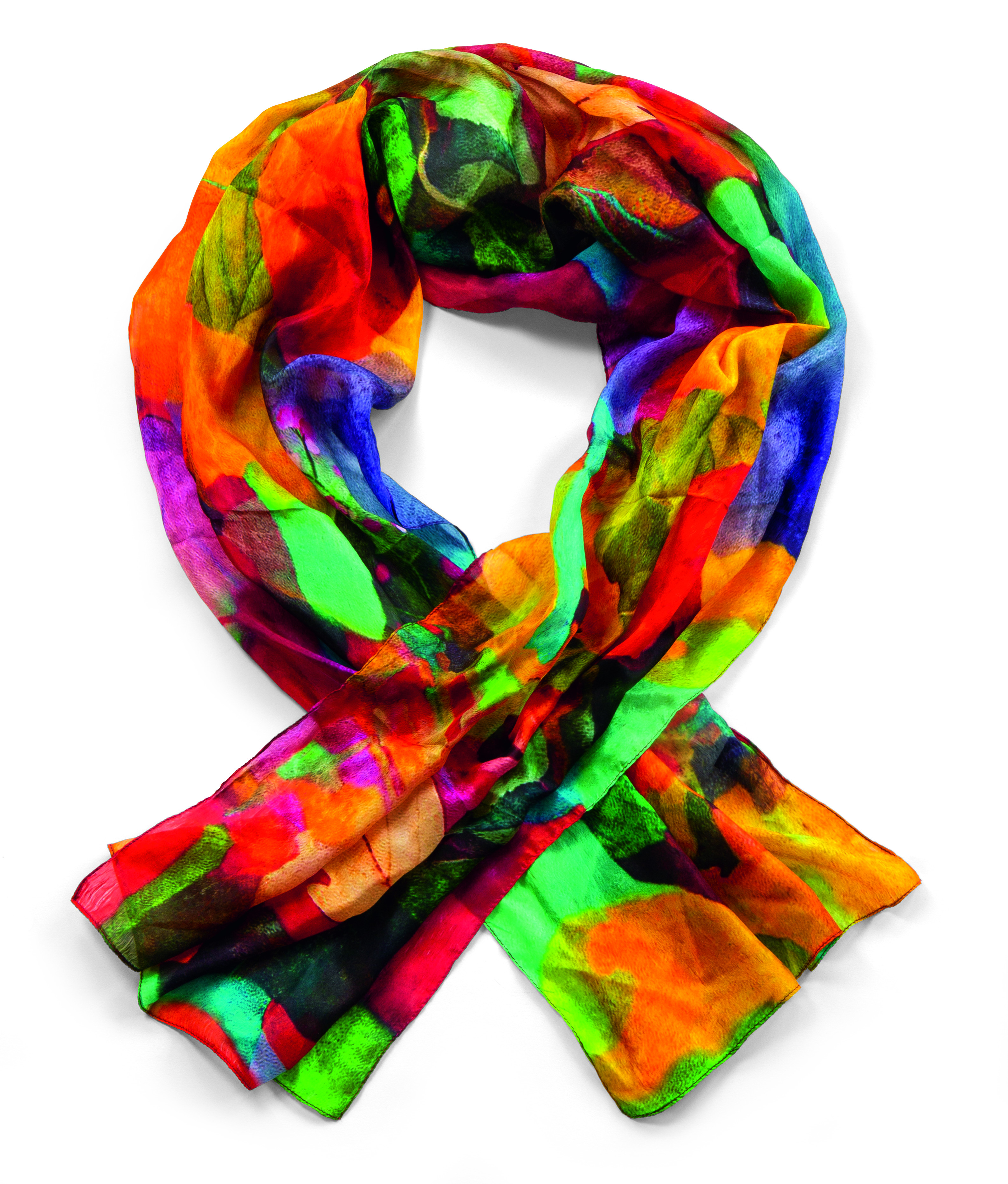 Seidenschal Colori