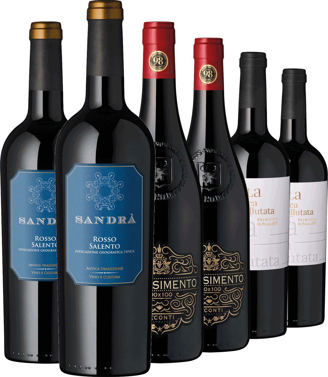 Weinpaket Rotwein Süditalien
